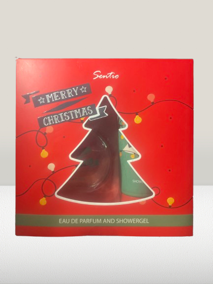 Lot de 2 Coffret Sentio Merry Christmas Parfum + Gel douche 150 ml mixte
