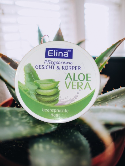 Crème hydratante visage et corps Elina Aloe Vera 150ml