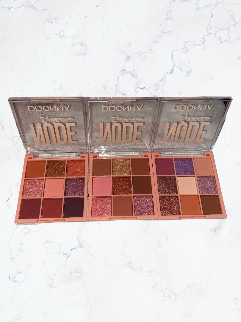 Lot de 3 Palette Nude